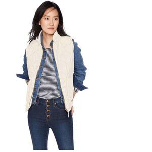 J. Crew Quilted Puffer Vest Size S